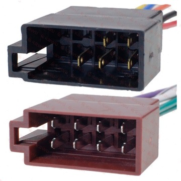 РАЗЪЕМ ISO 2*8 ДЛЯ ПИТАНИЯ И ДИНАМИКА