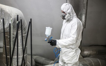 ПИСТОЛЕТ ДЛЯ ПОКРАСКИ HVLP, НАСАДКА 1,3мм, БАК 600 МЛ