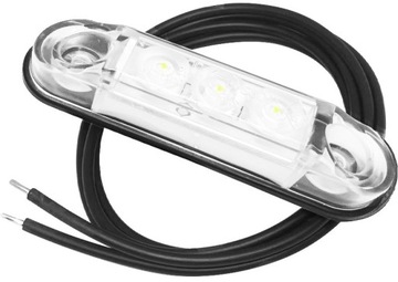 Белый светодиодный лаг лаг светодиодный светодиодный светодиодный фронт 2 ПК