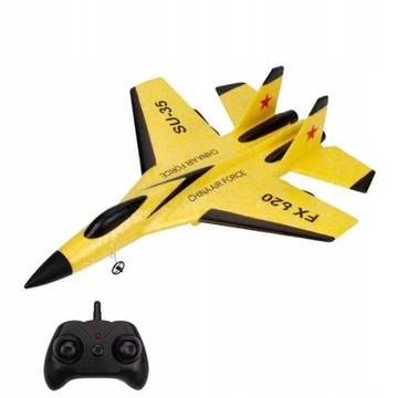 RC SAMOLOT 2.4G STEROWANIE RADIOWE SZYBOWIEC LED