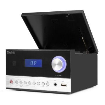 Стереосистема HiFi BT CD MP3 FM-радио USB-пульт дистанционного управления