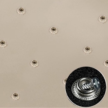 Ремкомплект обивки потолка автомобиля 70 шт. + отвертка + сантиметр