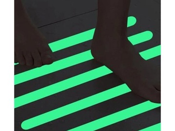 Люминесцентная лента светящаяся в темноте 3м.