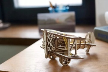 МЕХАНИЧЕСКАЯ МОДЕЛЬ САМОЛЕТА UGEARS 3D ПАЗЛ