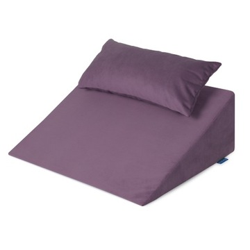 PODUSZKA KLIN POD PLECY Z PODUSZKĄ 60x50x21 cm WF
