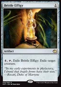 Brittle Effigy - usuwa stwora @@@@