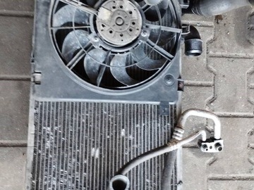 CHLADIČ VODY VENTILÁTOR OPEL ASTRA H 3 III