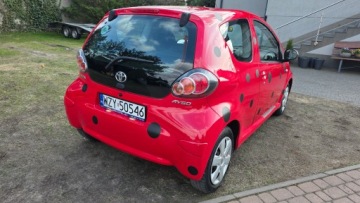 Toyota Yaris III Hatchback 5d Facelifting 1.0 VVT-i 69KM 2009 TOYOTA AYGO 1.0 VVT-i 68KM 2009 KLIMA-SERWO SUPER STAN! BIEDRONECZKA!!!, zdjęcie 20