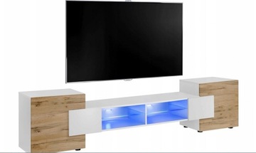 Szafka Stolik RTV Led Komoda Nowoczesna