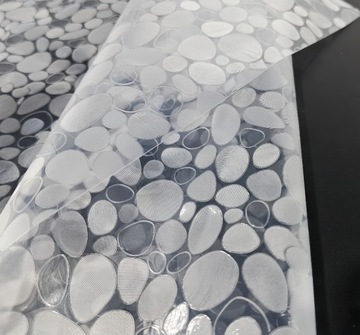 ПРОЗРАЧНАЯ ЗАНАВЕСКА ДЛЯ ДУША 150х180 СМ