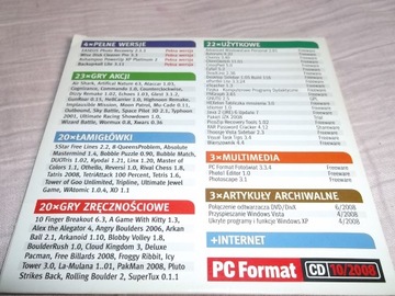 PC FORMAT 10 / 2008 г. — компакт-диск 100 игр, программ и многое другое.