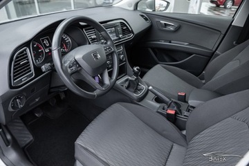 Seat Leon III Hatchback 1.6 TDI CR 105KM 2014 Seat Leon 1.6TDI 105KM 2014 Bezwypadkowy SalonPL Ledy 2xCzujniki Clima, zdjęcie 15