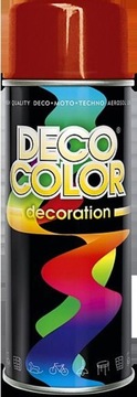DECO RAL LAKIER SPRAY 400ML CZERWONY OGNISTY W SPRAYU 3000