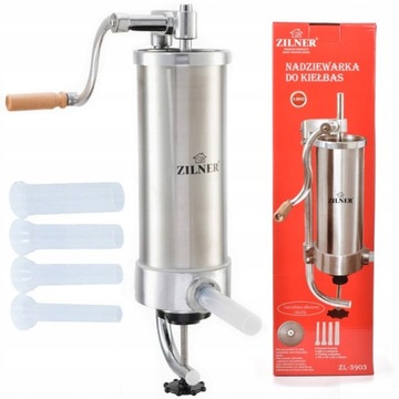 МОЩНЫЙ вертикальный колбасный шприц 3кг для мяса ПАУК