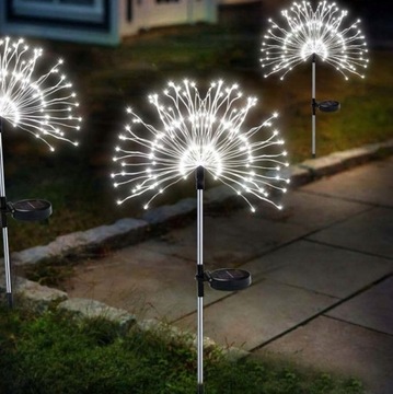 Садовый светильник SOLAR FIREWORK LED одуванчик x2