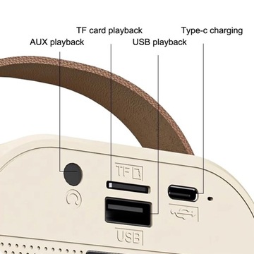 Набор для караоке, микрофон, беспроводной динамик, портативный светодиодный индикатор BLUETOOTH