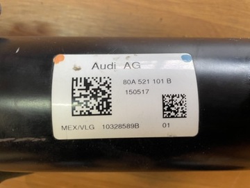 80A521101B HŘÍDEL HNACÍ SQ5 TFSI QUATRO 260 2017 AUDI Q5 (FY)