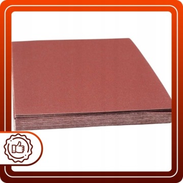 5x SANDING PAPER Холст для разглаживания 230x280 мм P120