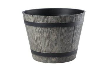DONICZKA MADERA IMITACJA DREWNA 40CM TWORZYWO CIEMNY SZARY GALICJA