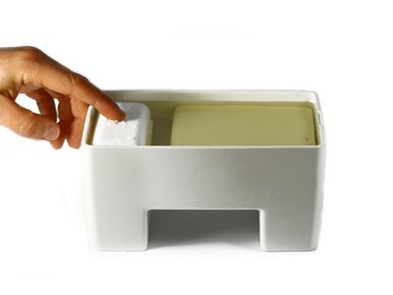 МАСЛЕНКА ДЛЯ ВОДЫ INTELLIGENT С ЛЕЗВИЯМИ, БЕЛАЯ