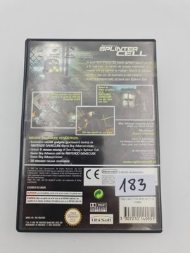 NINTENDO GAMECUBE TOM CLANCY'S SPLINTER CELL