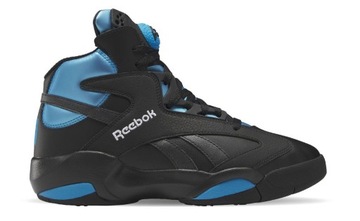 REEBOK SHAQ ATTAQ BUTY SPORTOWE WYSOKIE SKÓRZANE CZARNE 38,5 2Z6E5*