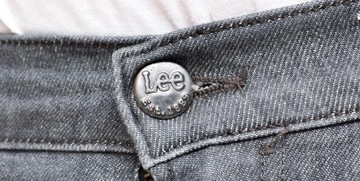 LEE spodnie GREY slim jeans RIDER _ W28 L30