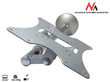 Sufitowy UCHWYT do telewizora WIESZAK na TV do 30kg regulowany MC-504A S