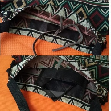 Styl BlueStripe Torba na ramię z frędzlami - boho