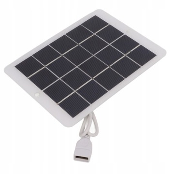 PRZENOŚNA SOLARNA POMPA TLENU NAPOWIETRZACZ 3W 5V