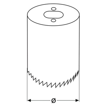 КОРОНОЧНАЯ ПИЛА ДЛЯ БИМЕТАЛЛА 32 ММ