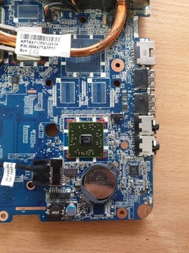Материнская плата DA0AX2MB6E1 HP Compaq CQ56 повреждена