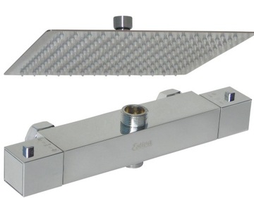 Смеситель для душа с термостатом, тропический душ, ESTIVA SHOWER SET