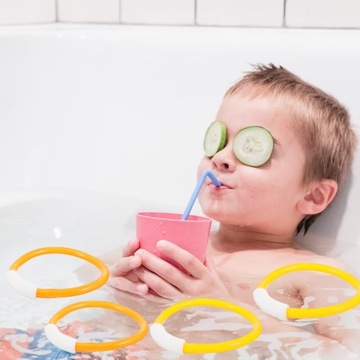 ДЕТСКАЯ ВОДНАЯ ИГРУШКА ДЛЯ БАССЕЙНА КОЛЬЦА КОЛЬЦА