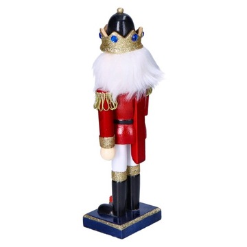 Стоящая фигурка солдата-щелкунчика, 25 см.