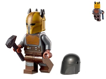 Klocki LEGO STAR WARS sw1171 The Armorer + młot + wykuty hełm 75319 UNIKAT