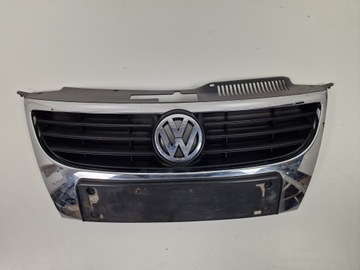 VW EOS MŘÍŽKA KOMPLETNÍ MASKA CHRÓM 1Q0853653B