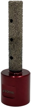 FREZ PILNIK DIAMENTOWY 10 mm DO GRESU GLAZURY OKRAGLY WALEC TARNIK 10mm M14