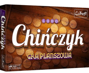 Gra Planszowa Rodzinna Chińczyk Klasyczny Trefl 6+