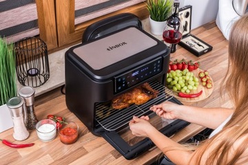 ФРИТЮРНИЦА 2 КОРЗИНЫ 8 Л/2500 ВТ 4 ПРИБОРА В 1
