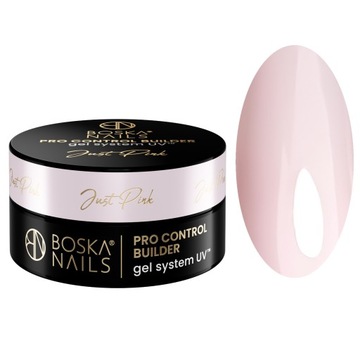 BOSKA NAILS Żel budujący do paznokci PRO CONTROL BUILDER Just Pink 30ml