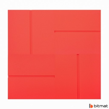 Акустические панели квадраты с фаской для отделки стен в детской комнате акустика