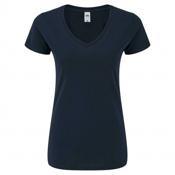 Koszulka damska Iconic Vneck FruitLoom CgranagtXXL