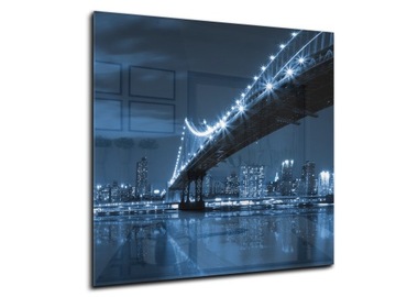 dekor szkło panel hartowany HD 50x50 most