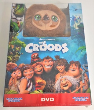 Krudowie The Croods + maskotka DVD NOWY
