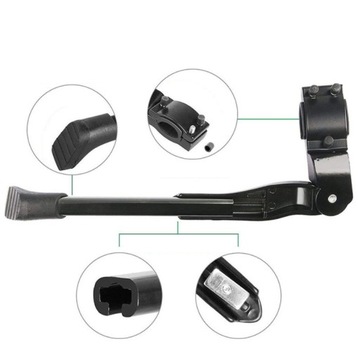 STOPKA ROWEROWA PODPÓRKA NÓŻKA REGULOWANA DO ROWERU NA ROWER TYLNA BOCZNA