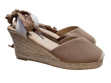 SHEIN ESPADRYLE DAMSKIE NA KOTURNIE 38,5 V7A