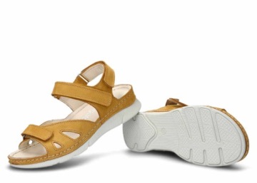 NAGABA 102 YELLOW SAMUEL - ЖЕНСКИЕ САНДАЛИИ - РАЗМЕР 40