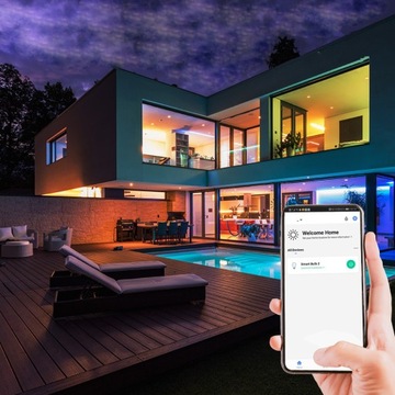 Умная светодиодная RGB-лампа Zigbee 3.0 E27 10 Вт