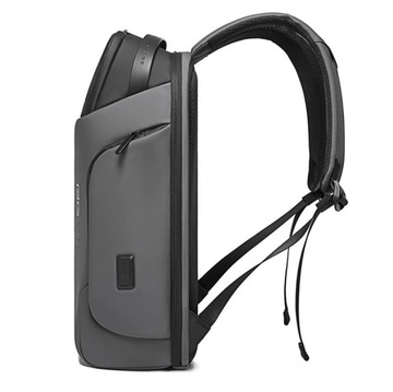 Рюкзак Bange BG-7277 для ноутбука 15,6 дюйма с USB, вместительный СЕРЫЙ